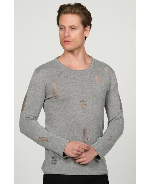 Men's Modern Distorted Sweater