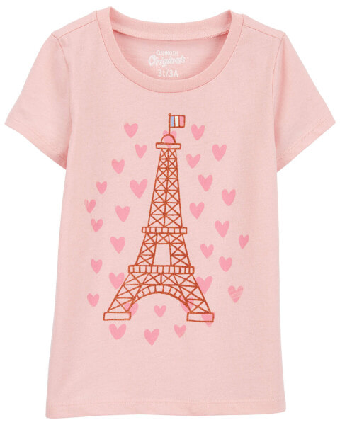 Toddler Love Paris Graphic Tee 2T