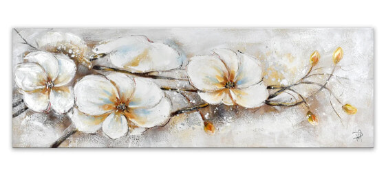 Malerei Weiße Blumen