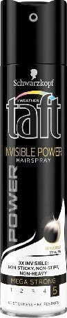 Schwarzkopf Taft Invisible Power Lakier do włosów mega mocny 250 ml