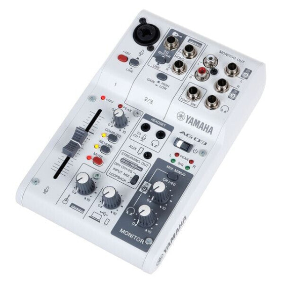 Аудиоинтерфейс Yamaha AG03 MK2 Белый
