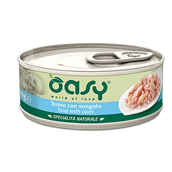 OASY Tin Tuna With Clams 70G Wet Cat Food