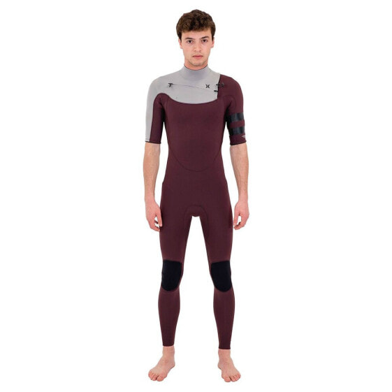 HURLEY Advantage Plus 2/2 mm Short Sleeve Chest Zip Neoprene Suit