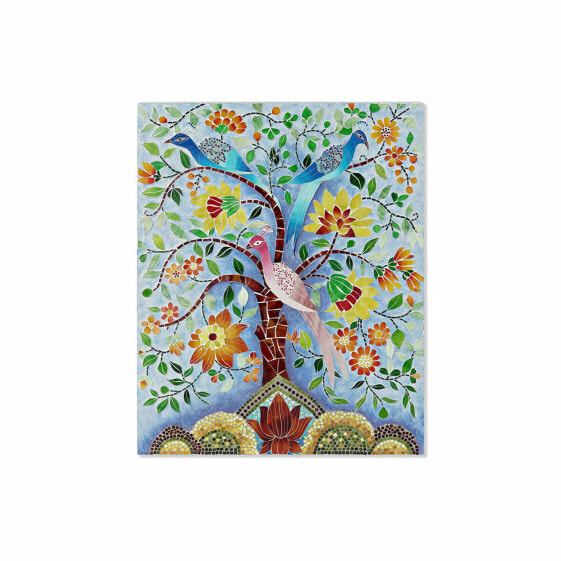 Шампунь многоцветное дерево DKD Home Decor Canvas 80 x 4 x 100 см (1 штука)