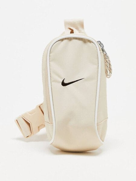 Nike unisex Sportswear Essentials cross-body bag (1L) in stone