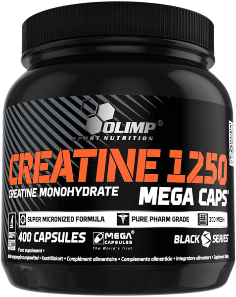 Olimp Creatine 1250 Mega Caps 24748 Black 168