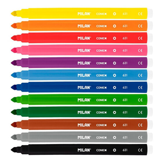 MILAN 64079 Felt Pen 12 Units