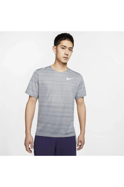 Aj7565-085 M Nk Dry Miler Top Ss Erkek T-shirt