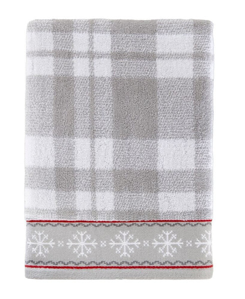 Whistler Plaid Cotton Bath Towel, 24" x 48"