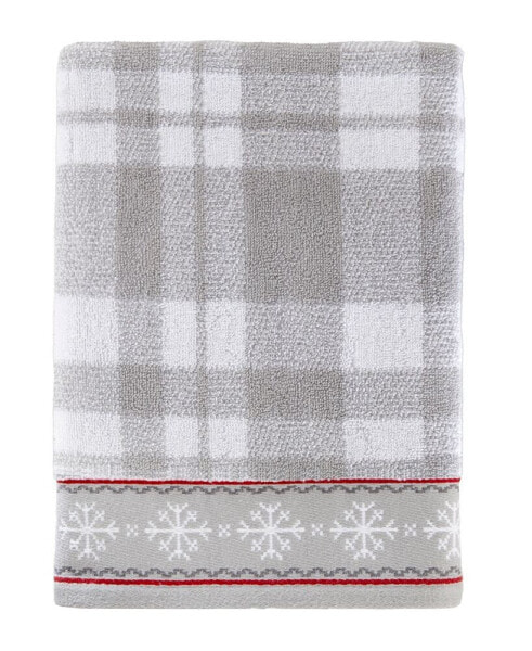 Whistler Plaid Cotton 2 Piece Hand Towel Set