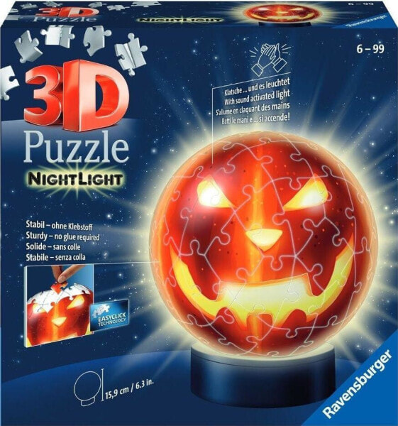 Ravensburger Puzzle 3D 72 Dynia świecąca w ciemności