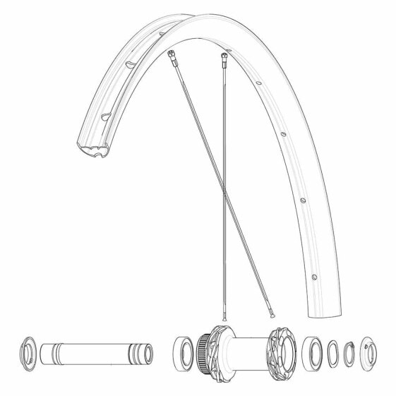 MAVIC Front/Rear Allroas 650B Road Rim