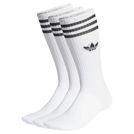 ADIDAS ORIGINALS Solid crew socks 3 pairs