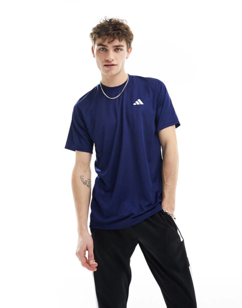 adidas Training Essentials t-shirt in navy