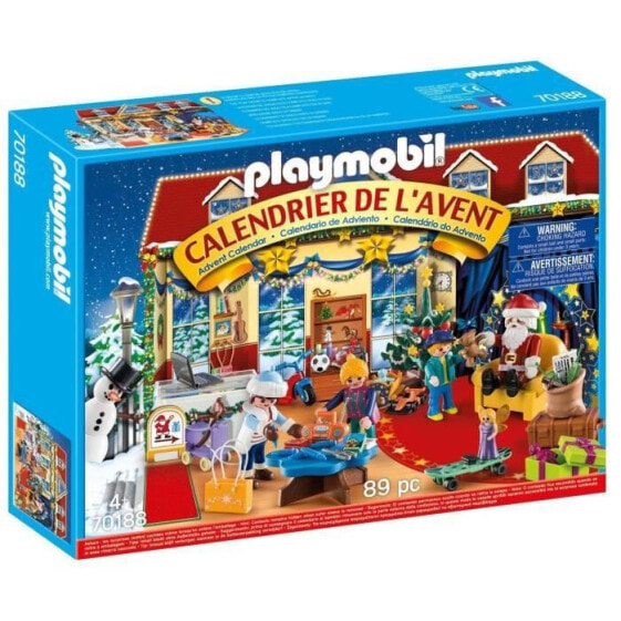 Игровой набор PLAYMOBIL 70188 - Календарь Адвент в магазине игрушек (для детей)
