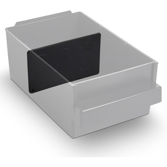 raaco ESD 150-02 - Divider set - Black - Polypropylene (PP) - Drawer 150-02 - 87 mm - 1.8 mm