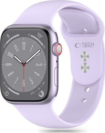 Tech-Protect Pasek Tech-Protect Silicone Apple Watch 4/5/6/7/8/9/SE / Ultra 1/2 42/44/45/49mm Elegant Purple