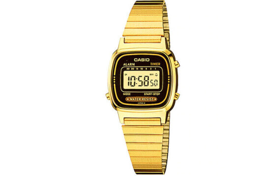 Часы CASIO STANDARD LA670WGA-1D Gold Retro Femme