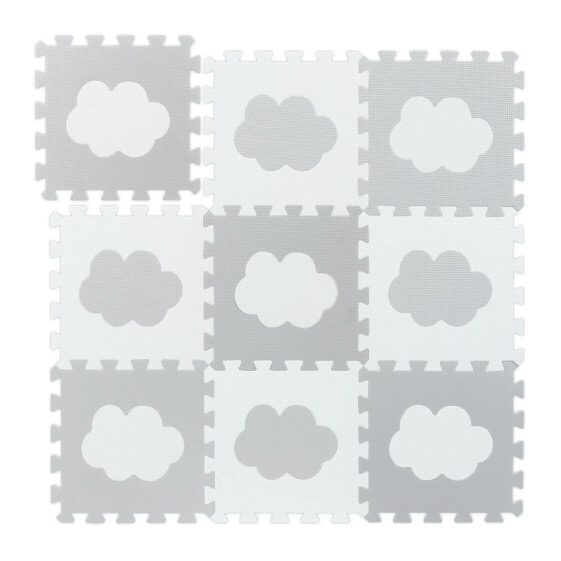 18-tlg. Puzzlematte Wolke