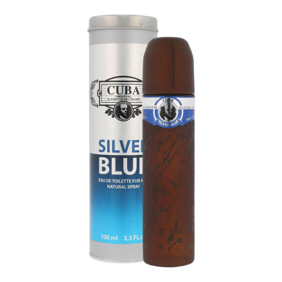 Cuba Silver Blue 100 ml eau de toilette für Herren