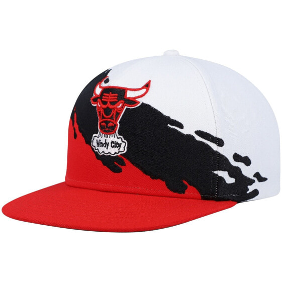 Mens Mitchell & Ness NBA Chicago Bulls Paintbrush Snapback HWC