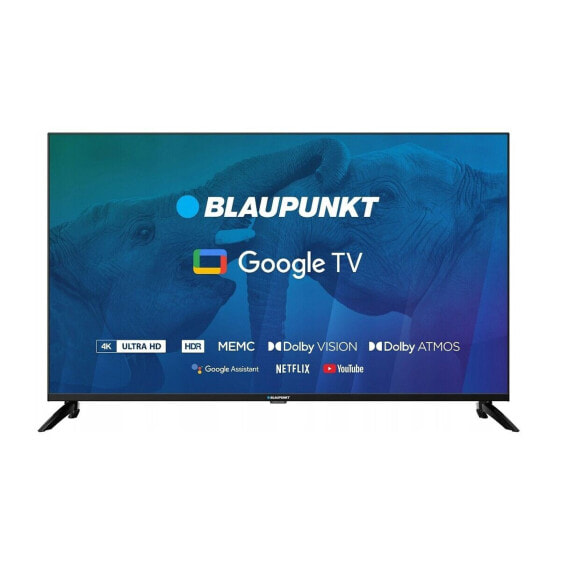 Смарт-ТВ Blaupunkt 4K Ultra HD 65" HDR WiFi Direct-LED LCD Чёрный Dolby Atmos Google TV