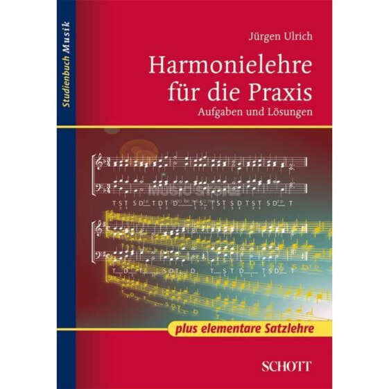 Schott Music Harmonielehre für die Praxis J.Ulrich, Studienbuch Musik