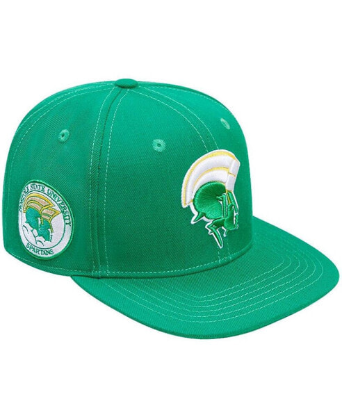Men's Green Norfolk State Spartans Evergreen Mascot Snapback Hat