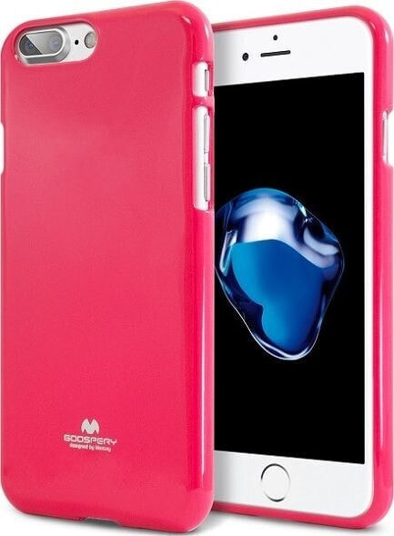 Стильный чехол для смартфона Mercury Jelly Case iPhone 12 mini 5,4" розовый/hotpink