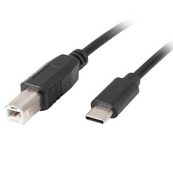 LANBERG CA-USBA-13CC-0018-BK USB-C To usb-b cable 1.8 m