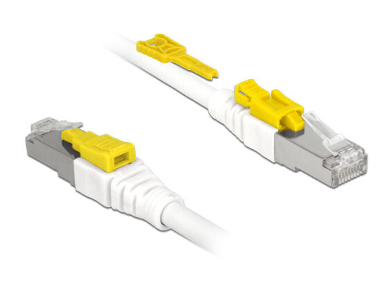 Delock 85330 - 0.5 m - Cat6a - S/FTP (S-STP) - RJ-45 - RJ-45