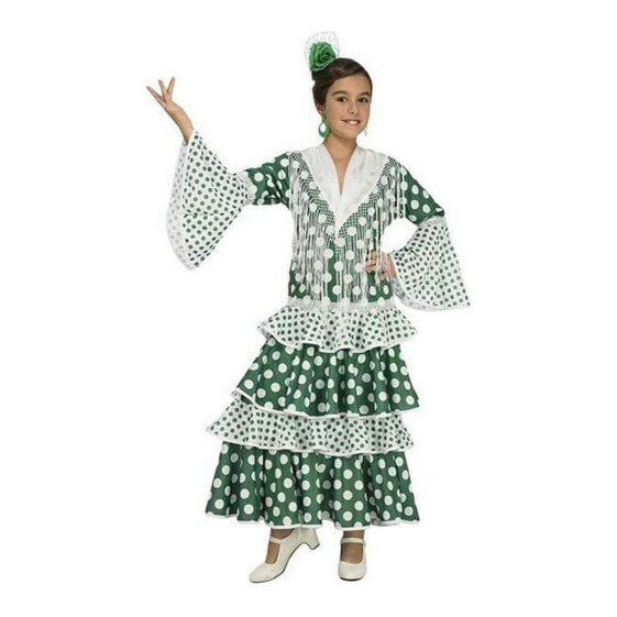 Карнавальный костюм для малышей My Other Me Танцовщица фламенко Зеленый.