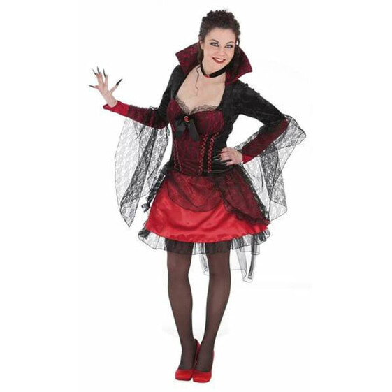 Costume for Adults Madame Red Lux M/L (2 Pieces)