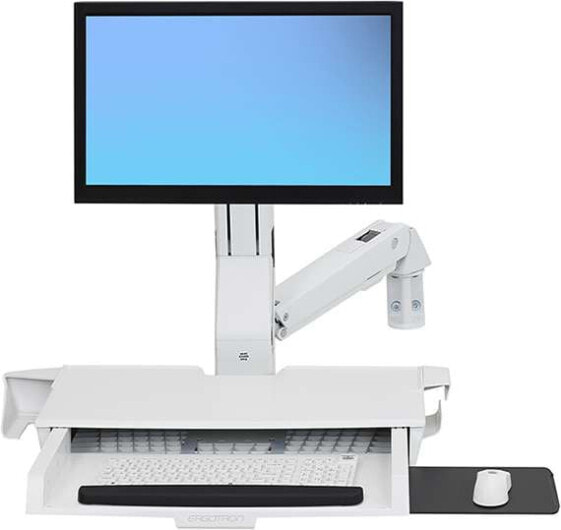 StyleView - Multimedia stand - White - Aluminium - Plastic - PC - 14.5 kg - 61 cm (24")