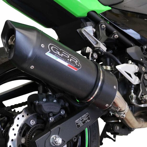 GPR EXHAUST SYSTEMS Furore Evo4 Ninja 400 18-20 Euro 4 homologated slip on muffler