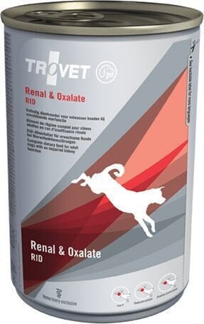 Влажный корм для собак Trovet Renal & Oxalate RID 400 г