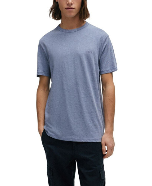 Men's Logo Detail Relaxed-Fit T-shirt