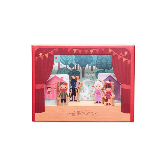 LILLIPUTIENS Magnetic theatre little red riding hood (magnetic)