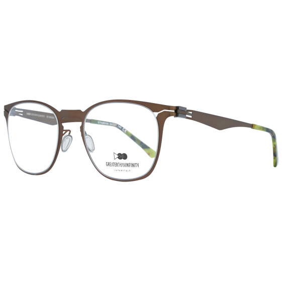 Очки и оправы Greater Than Infinity Brille GT026 V06 Unisex в коричневом цвете 140мм