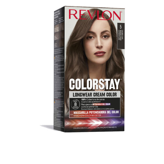 Краска для волос Revlon COLORSTAY longwear cream color #5-castaño claro 4 u