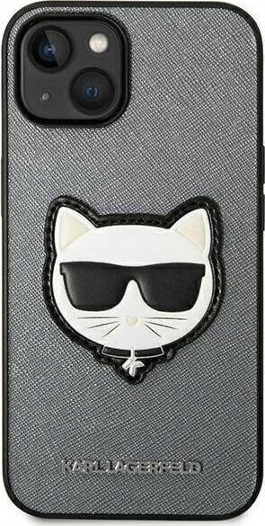 Karl Lagerfeld KARL LAGERFELD IPHONE 14 PLUS CHOUPETTE HEAD PATCH KLHCP14MSAPCHG SILVER