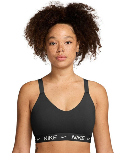 Бра спортивное Nike женское Indy средней поддержки с мягкими вставками и регулируемыми бретелями