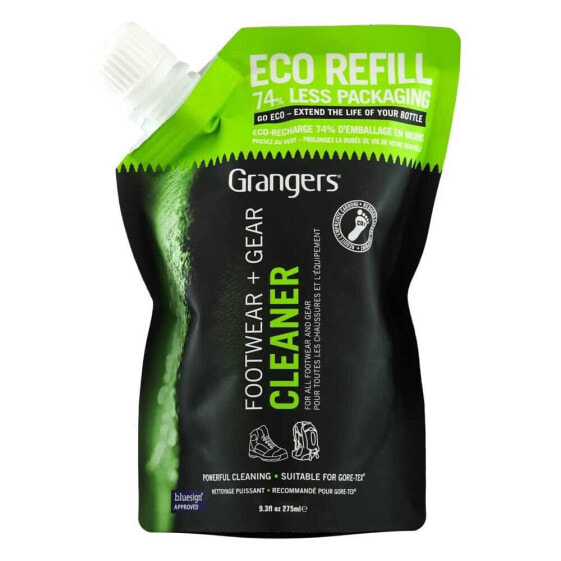 GRANGERS Footwear + Gear Cleaner Eco 275ml Refill