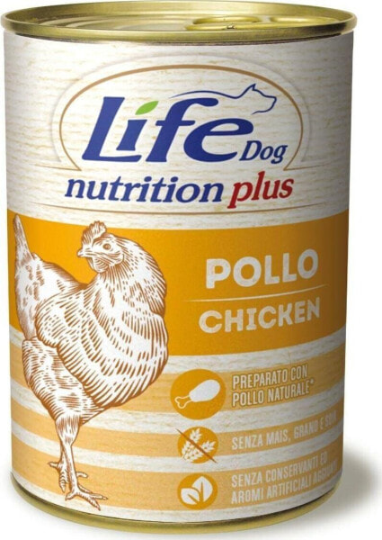 Life Pet Care LIFE DOG pusz.400g CHICKEN /24