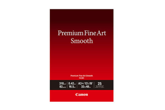 Canon FA-SM1 Premium Fine Art Smooth Paper A3 Plus - 25 Sheets - Semi-gloss - 310 g/m² - A3+ - 25 sheets - 330 mm - 480 mm