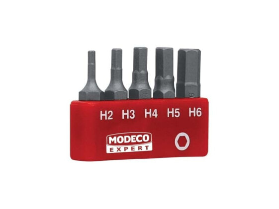 Modeco Komplet grotów 25mm HEX H2-H6 5szt. - MN-15-514