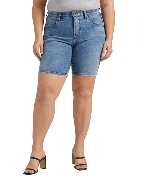 Plus Size Cecilia Mid Rise Shorts