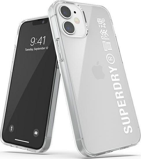 Чехол для смартфона Dr Nona SuperDry Snap iPhone 12 mini Clear Case белый/белый 42593