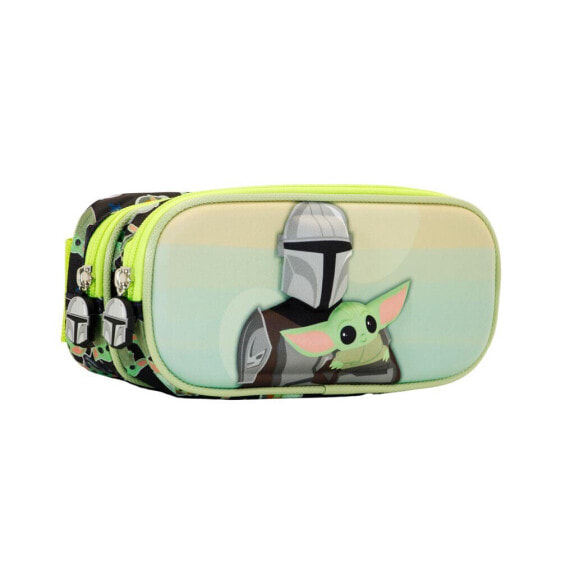 KARACTERMANIA 3D Double The Mandalorian Eyes Pencil Case