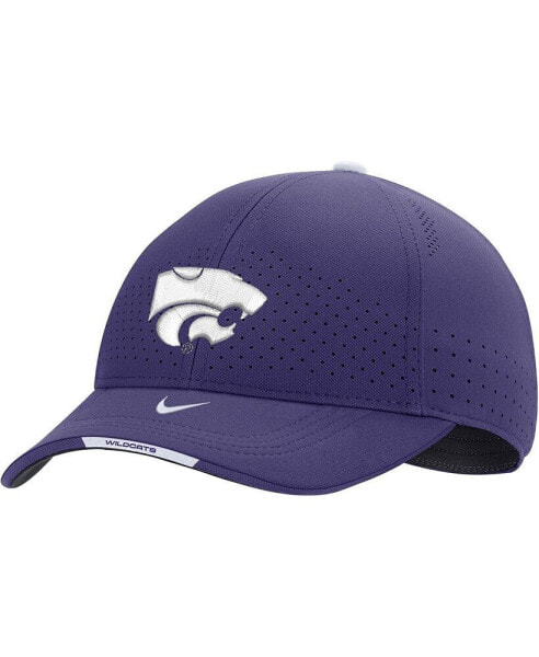 Men's Purple Kansas State Wildcats 2023 Sideline Legacy91 Performance Adjustable Hat